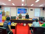 โครงการส่งเสริมการดูแลสุขภาพผู้สูงอายุตำบลท้ายเกาะ ให้ความรู